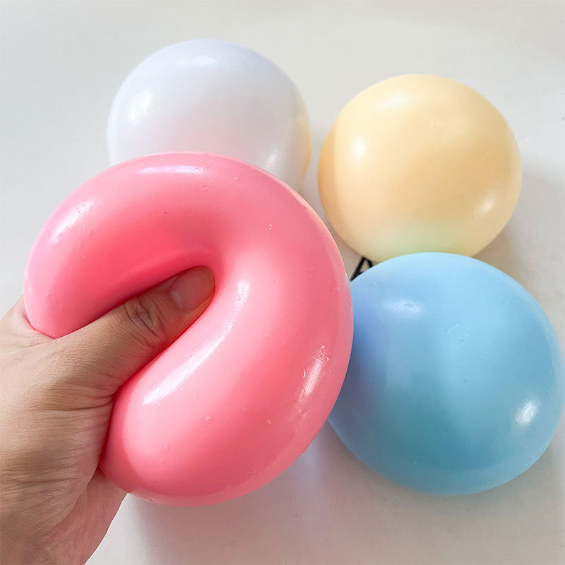 Décompression Balle anti-stress surdimensionnée Moldable à retour lent