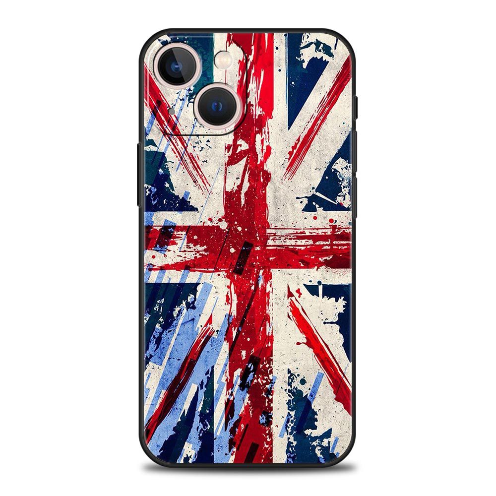 Applicable aux drapeaux peints de mode Étui téléphonique