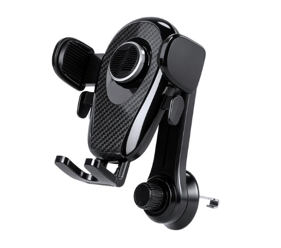 Support de téléphone portable auto-noir-ABS-11*13*13cm-1 pièce