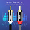 Amplifieur de haut-parleur de câble audio AV