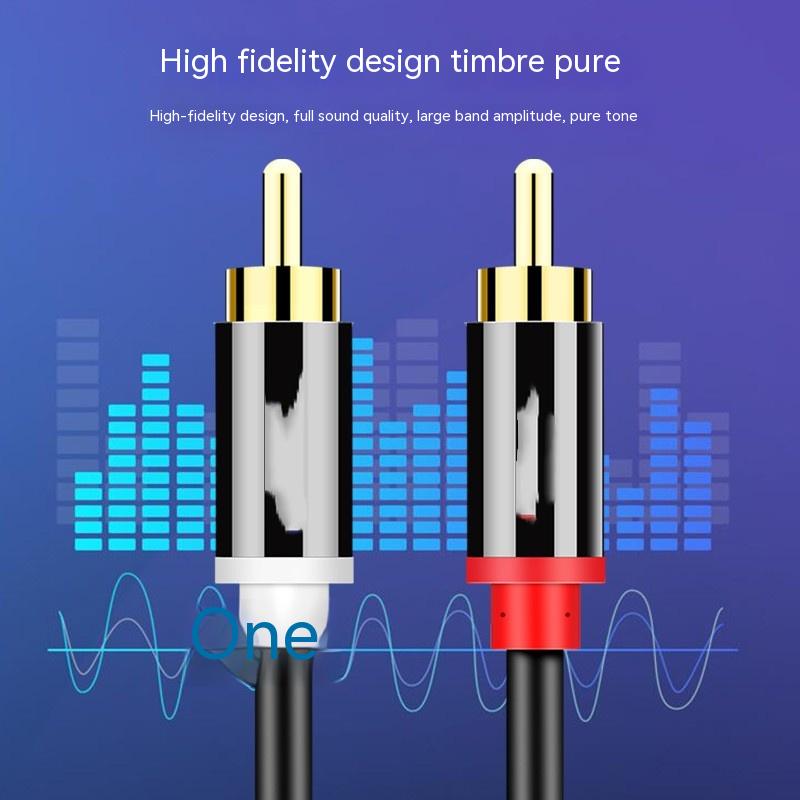 Amplifieur de haut-parleur de câble audio AV