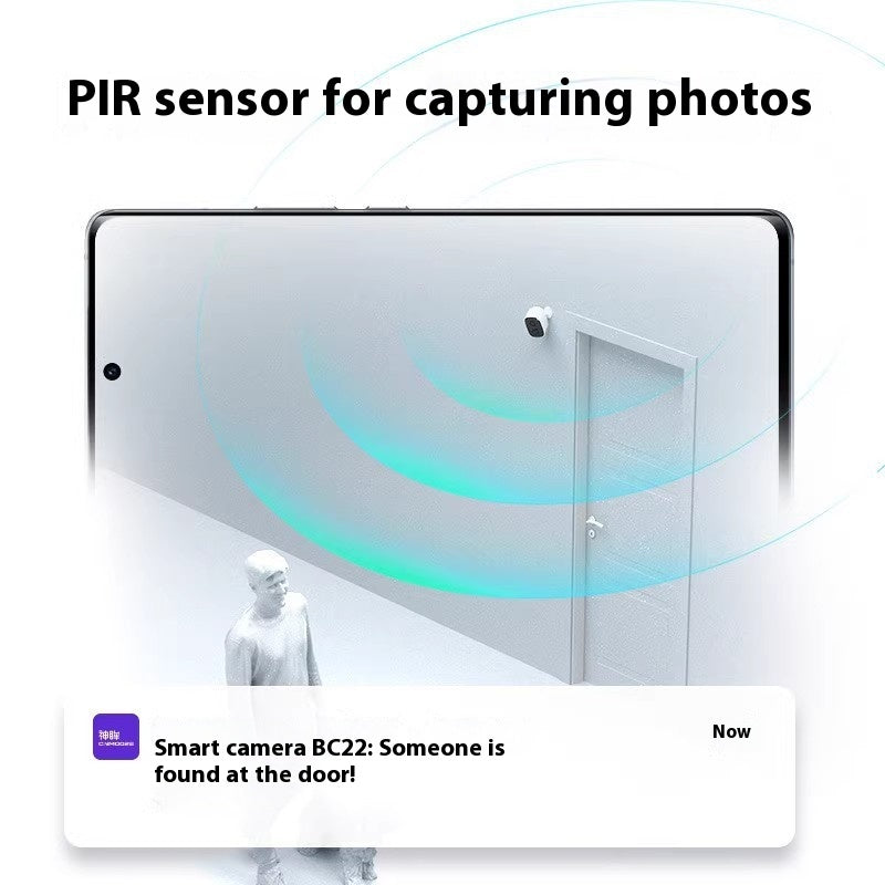 Caméra de surveillance de la batterie Connexion Wifi sans fil Téléphone mobile Remote Plug-in Punch-fre