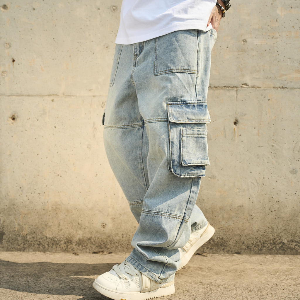Jeans décontractés à la mode, style américain