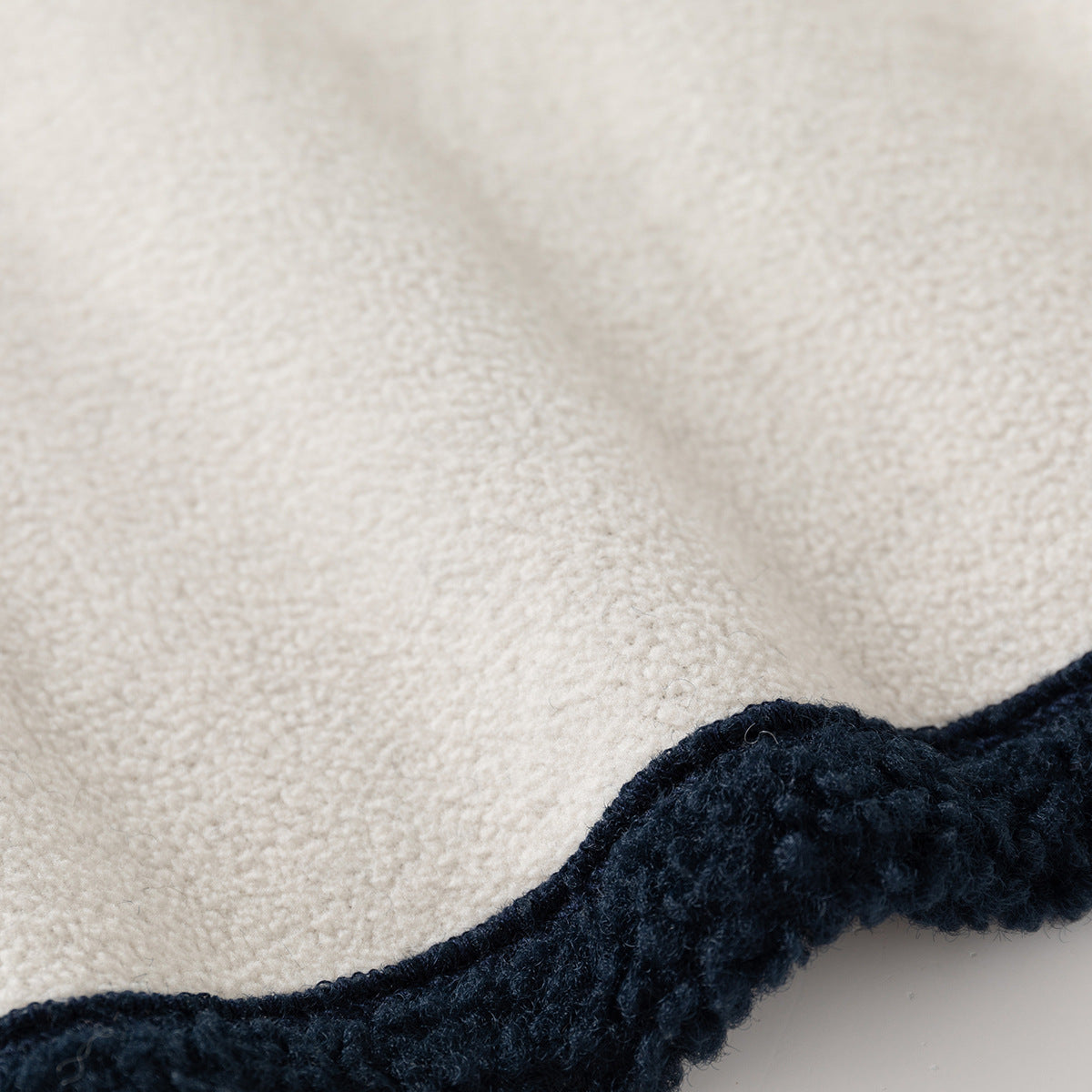 Épaisseur pour garçons Coat Fliece Stand Collar Stitching