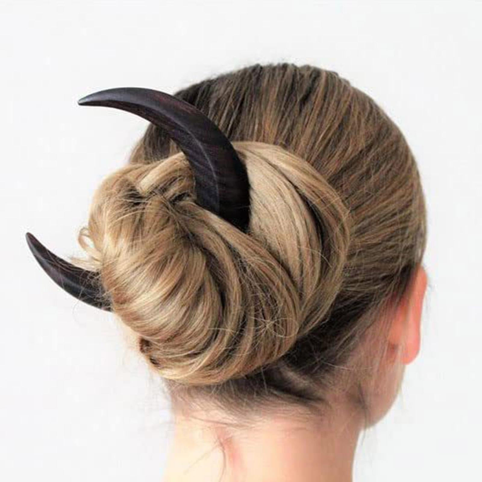 Barrettes à épingle à cheveux en forme de croissant