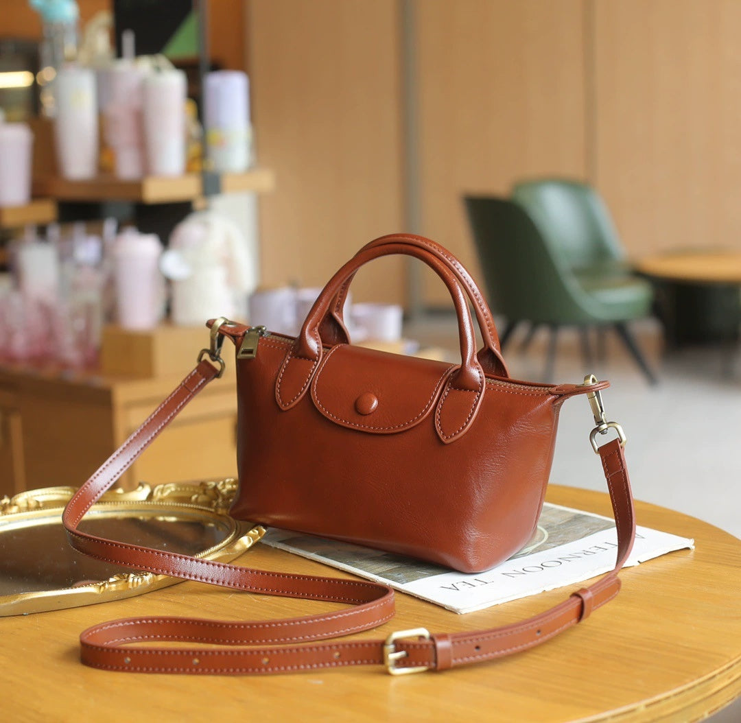 Sac en cuir de baidie pour femme