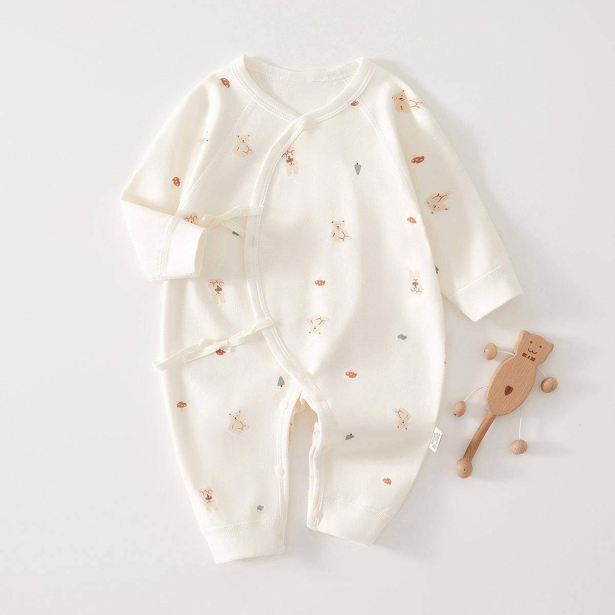 Nouveau-né Cotton Monk Suit Mois Nouveau-né Bébé Onesie
