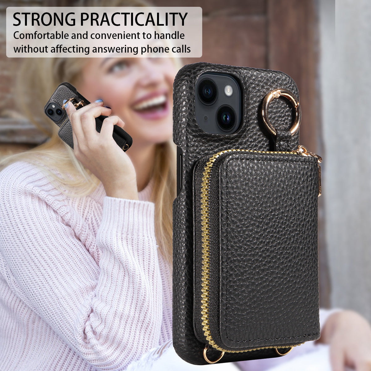 Boîtier de protection pour téléphone portable avec pièce intégrée