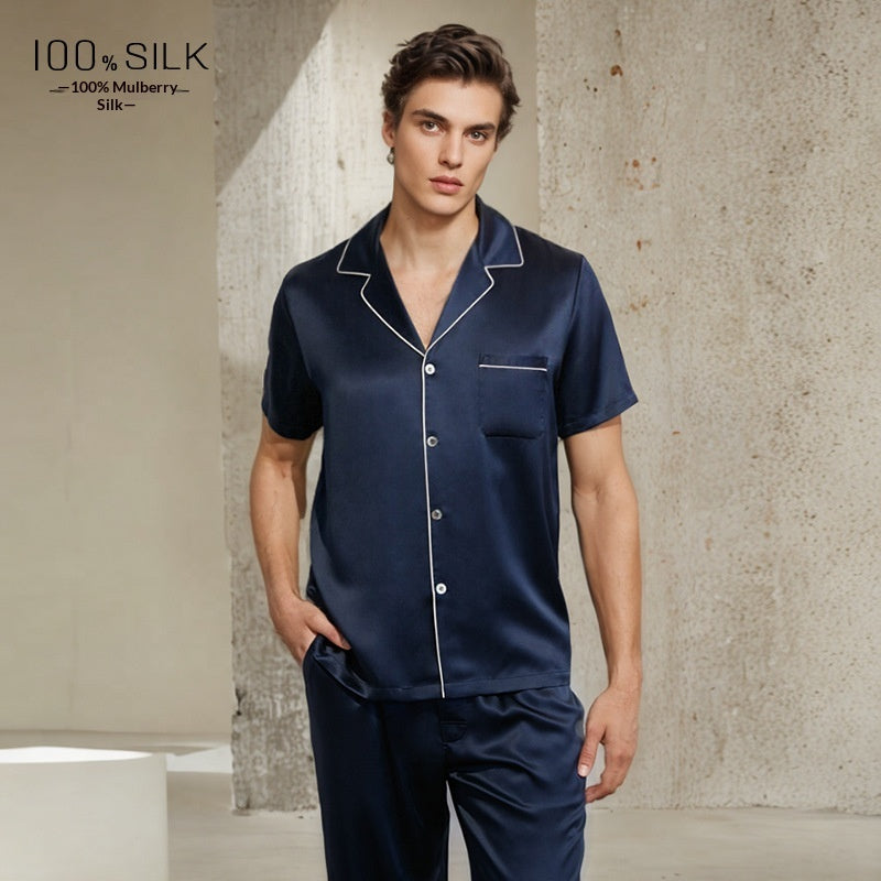 Mumi Pajamas en soie lourde pour les hommes