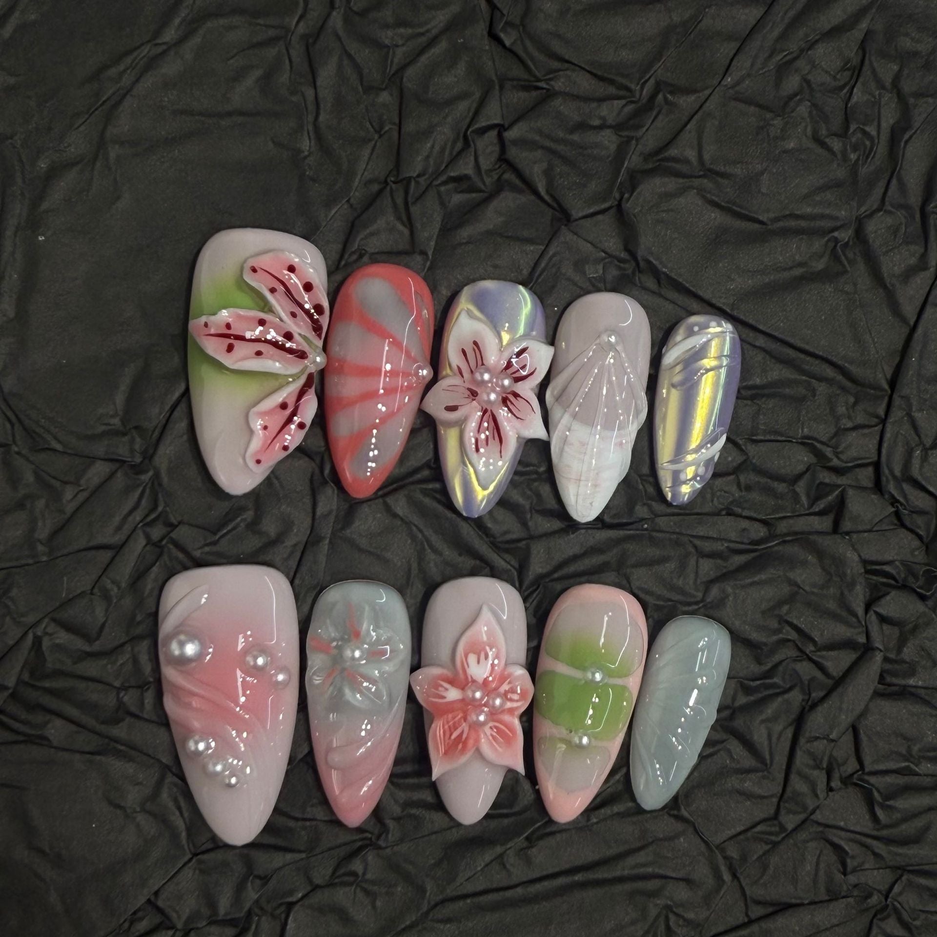 Des ongles à la main taillés sur mesure