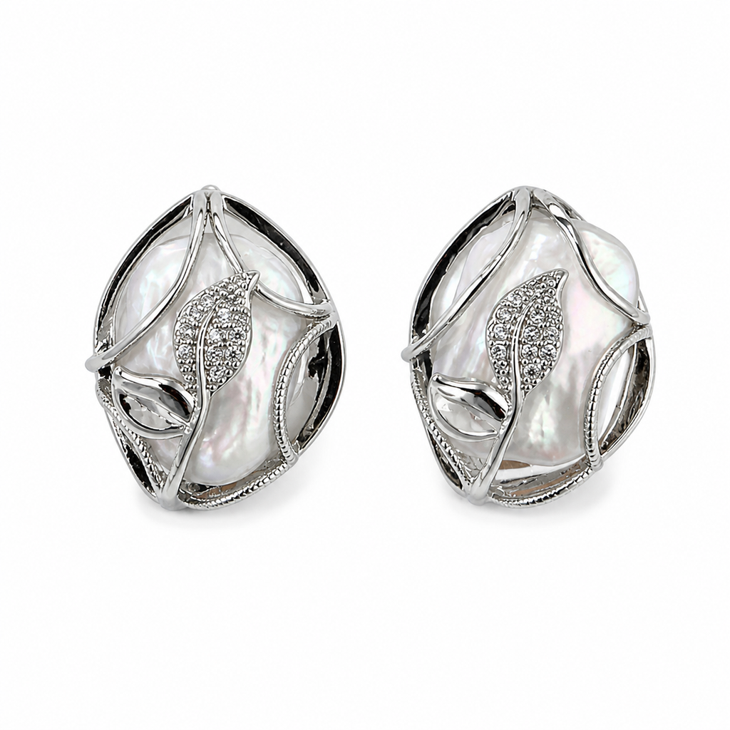 Boucles d'oreilles baroques