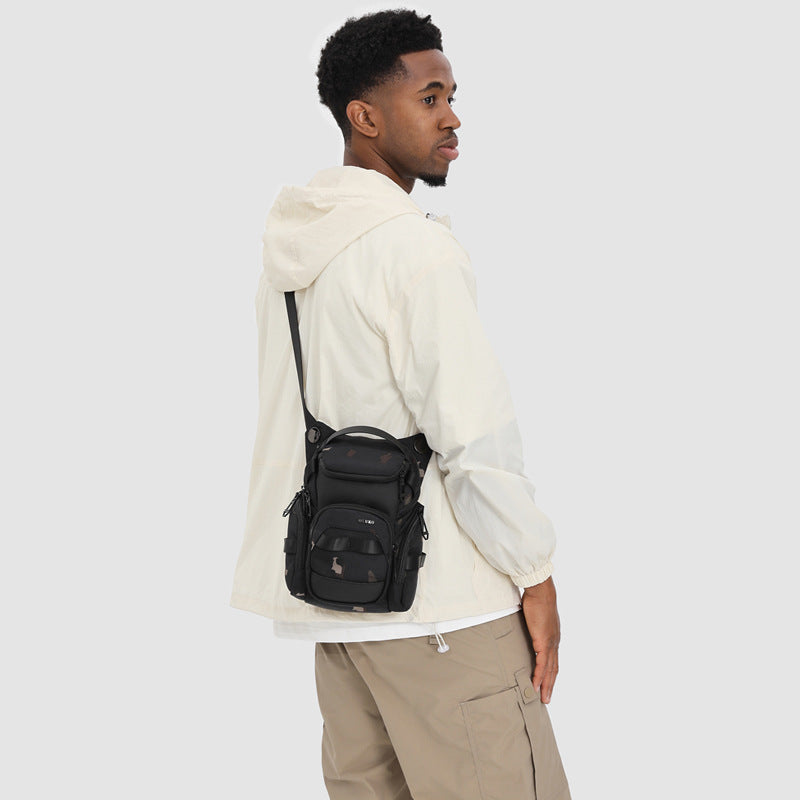 Cyclisme tactique jambe hommes imperméable sac à épaule