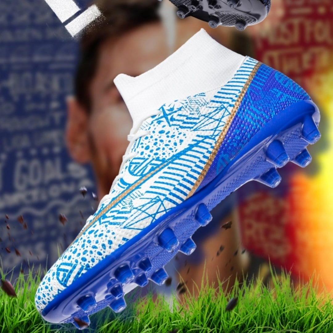 Chaussures de football au sol haut de gamme sport respirant