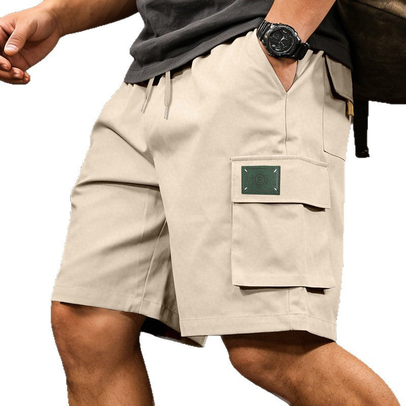 L'Europe et l'Amérique en plein air hommes Américain-Style Elastic Casual Multi-Pocket Workw
