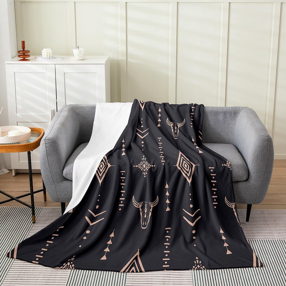 Blanket de style bohème pour literie confortable