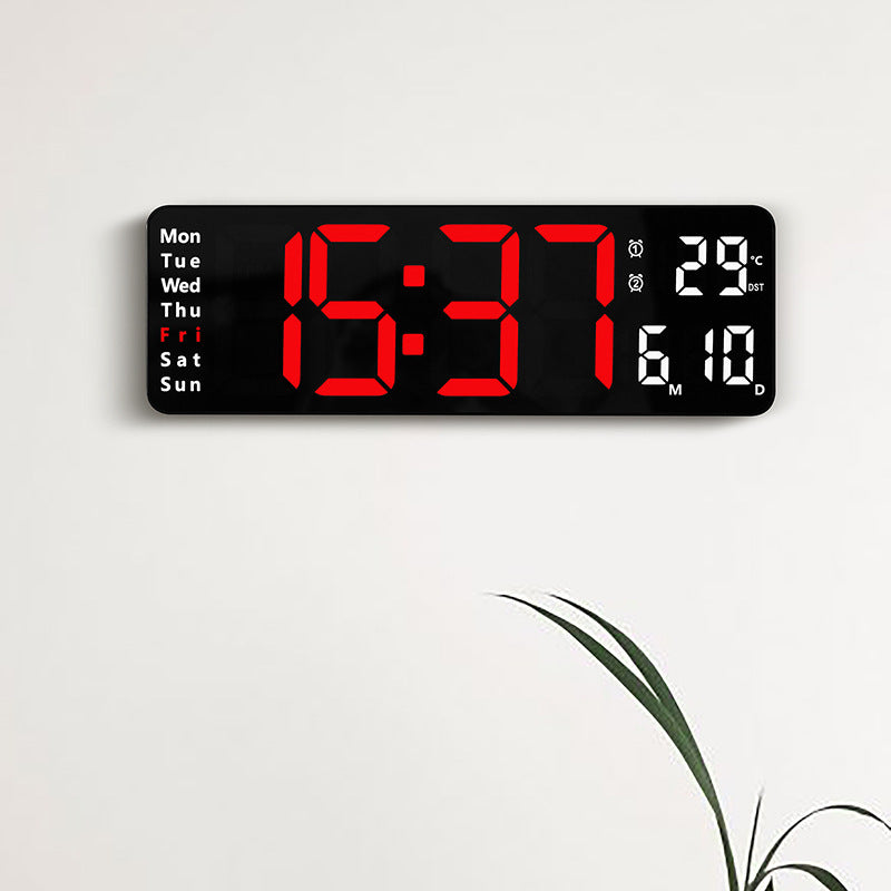 13 pouces simple assis et pendu double usage horloge salon grande police