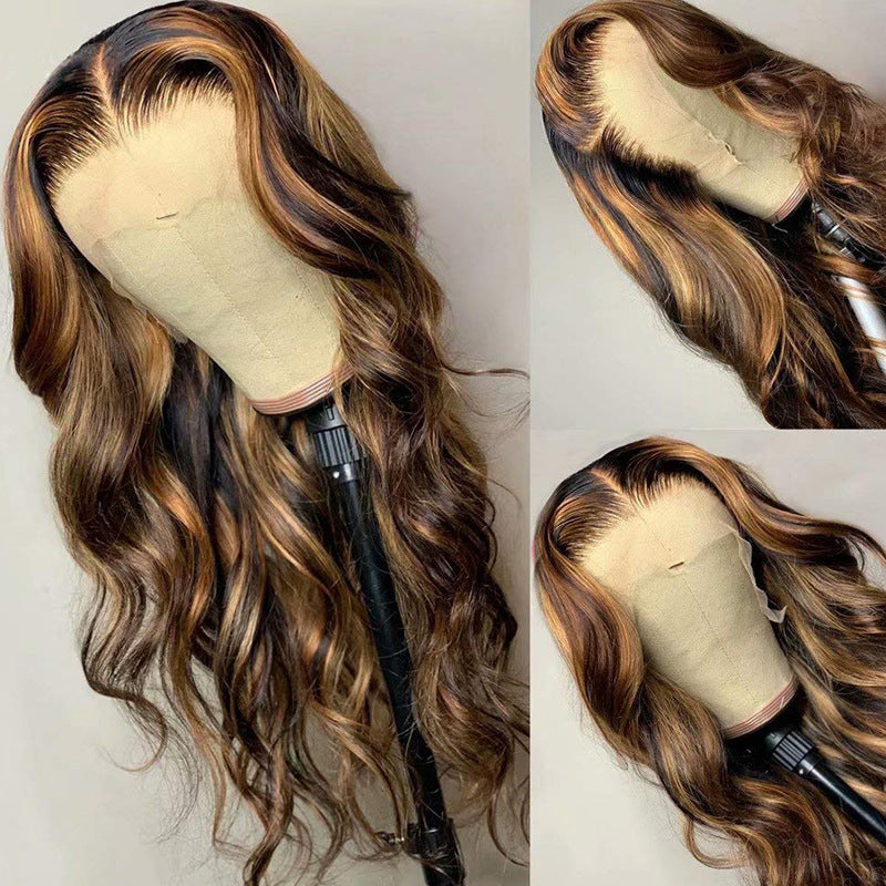 Perruque Dentelle avant P4 27 Véritable coiffure