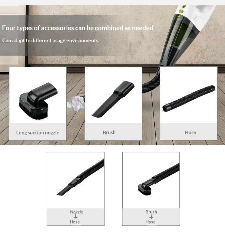 High-Power Cordless Mini Vacuum Cleaner