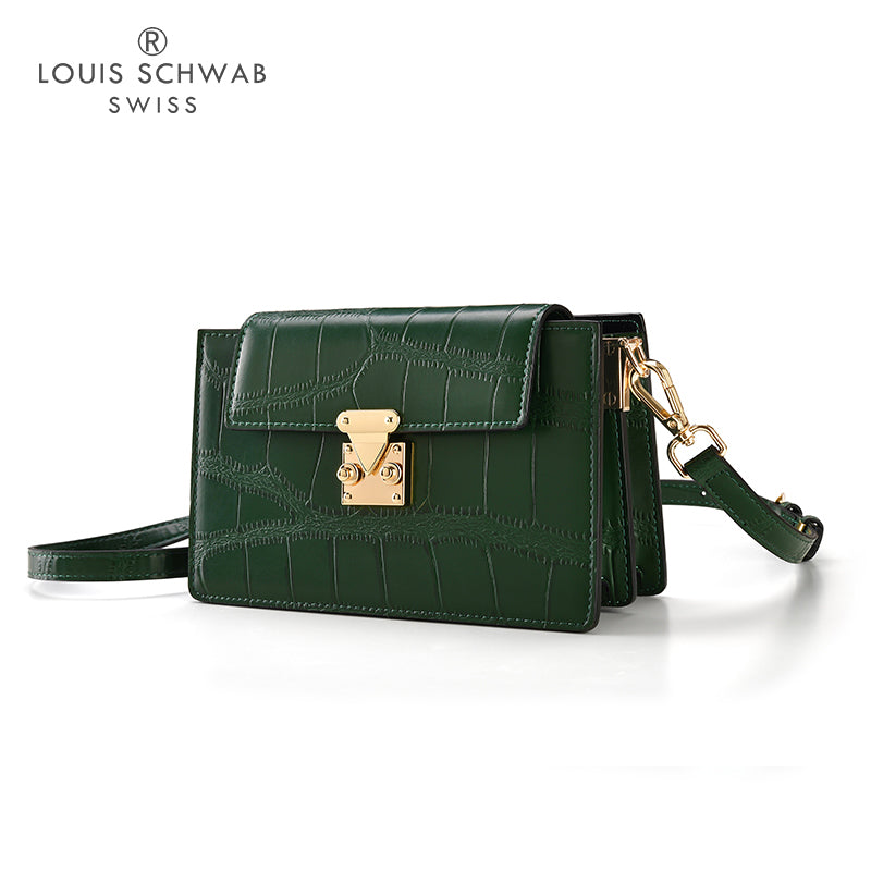 Sac à main pour femmes Louis Schwab Minimalist Compact Pourtant un petit carré moderne et sophistiqué