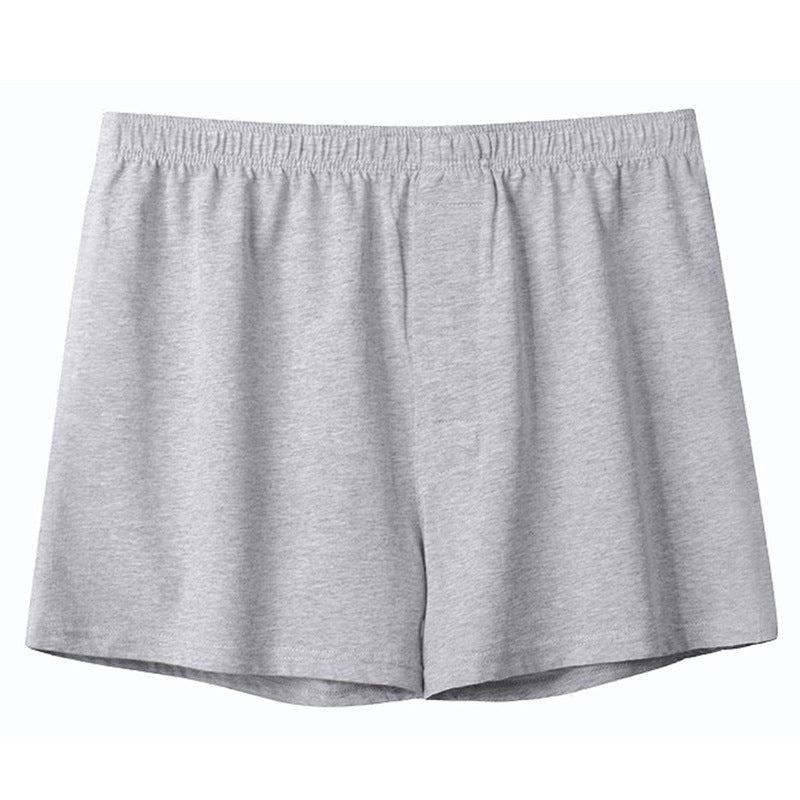 Homme Plus Taille haute taille Pure Cotton Loose Short