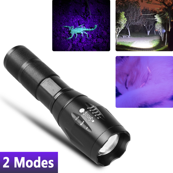 Lampe de poche LED 2-en-1