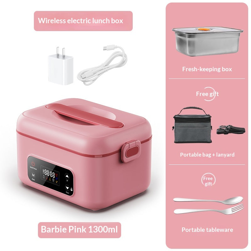 Boîte à déjeuner électrique sans eau à alimentation USB pour la voiture