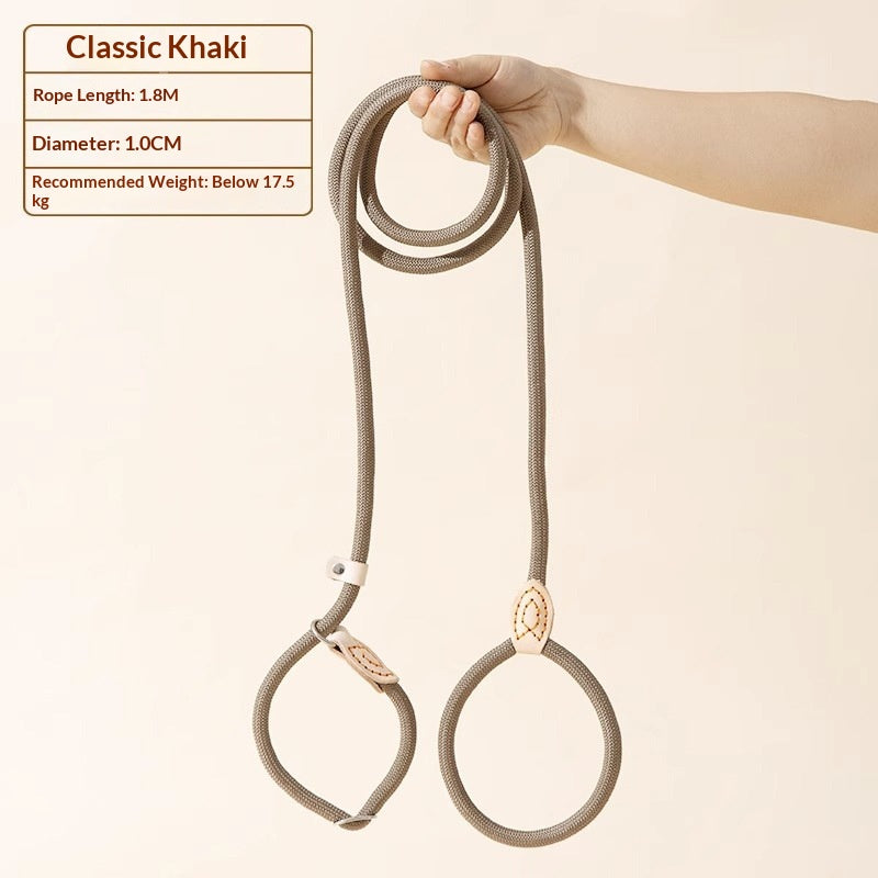 Leash de chien Anti-pull Chaîne P Leash de marche