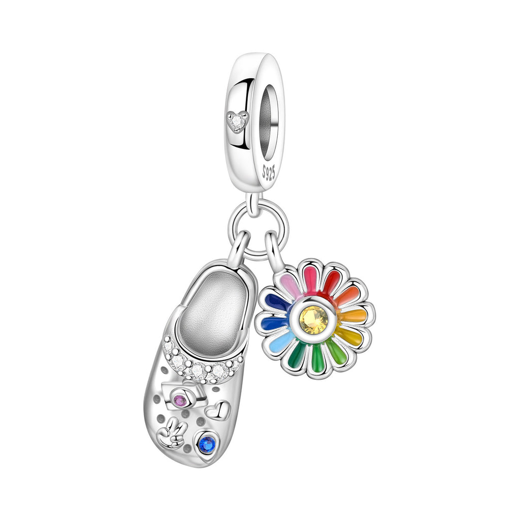 Paysage de vacances moulin à vent Diy Perle Pendentif Accessoires