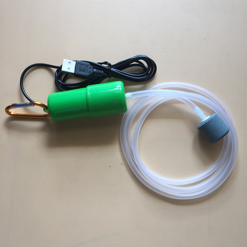 Petit réservoir de poisson USB à la maison Atmospheric Oxygen Booster