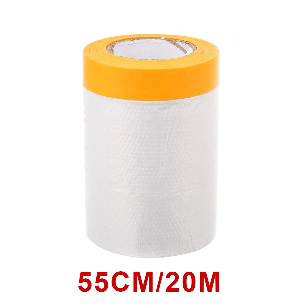 2PCS pré-enregistré papier massique peinture peinture peinture protéger film imperméable 55CMX20M