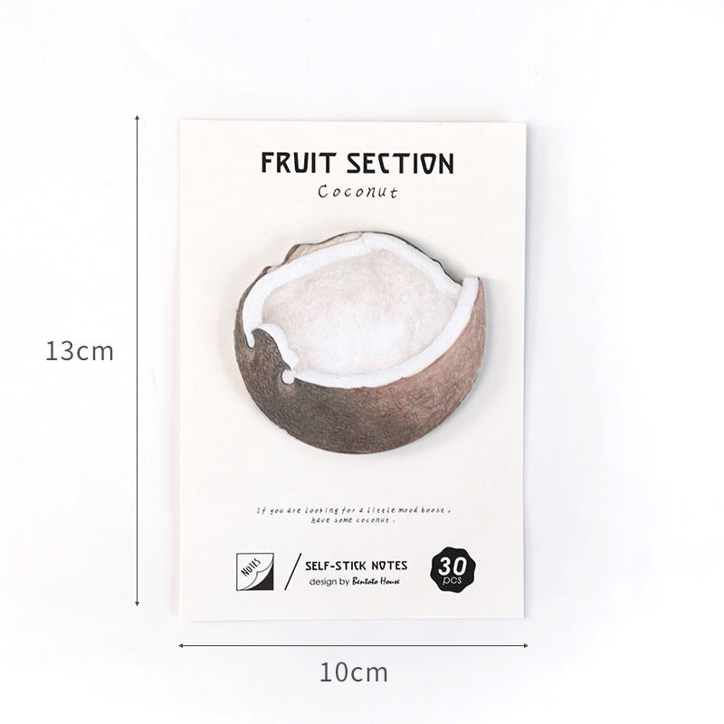 Carnet de notes de la série Fruits