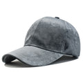 Casquette de baseball souple et rétro Velvet pour femme