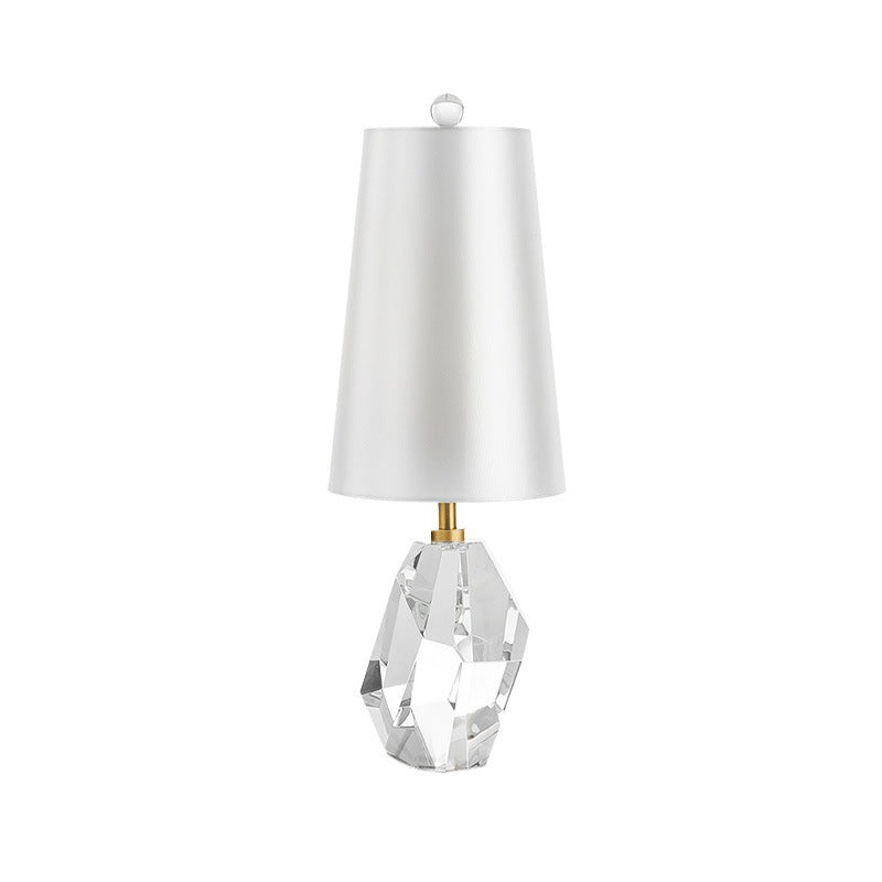 Lampe de table en cristal design minimaliste postmoderne
