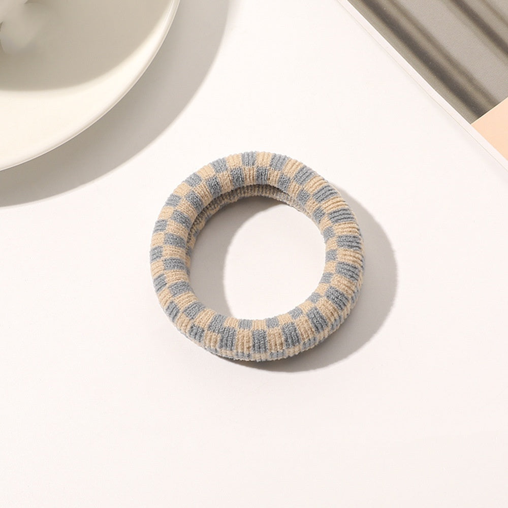 Serviette en caoutchouc grossier Bracelet simple anneau de cheveux