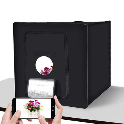 LED studio 60cmLED boîte à lumière studio costume petite boîte à photo LED
