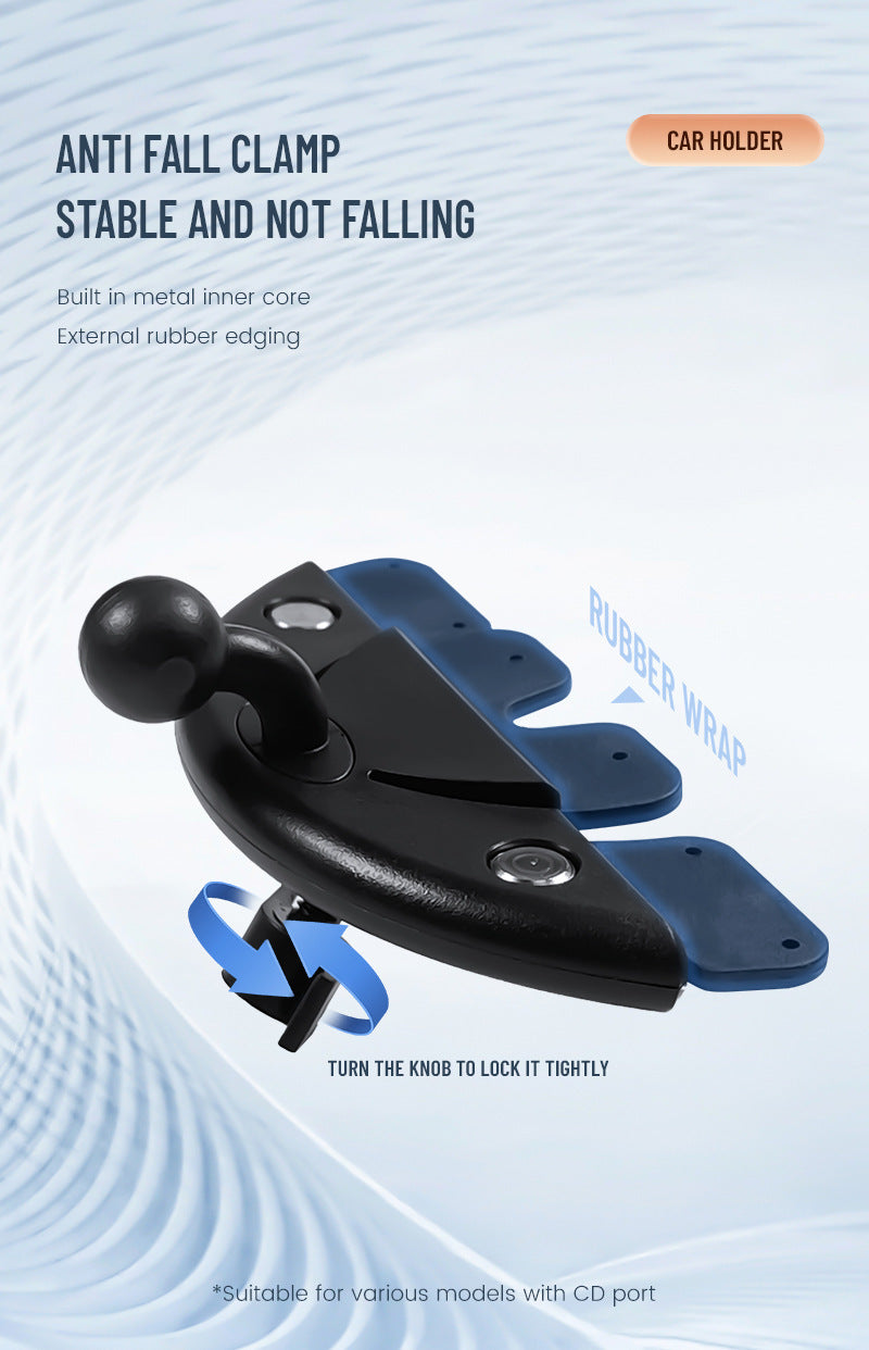Support de téléphone universel de tablette de trou de CD de voiture
