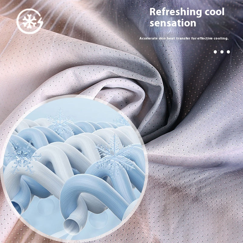 Pare-soleil Suspension Ear Ice Silk Breathable Outdoor Sports Motorcycle Mask