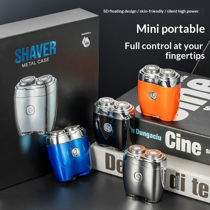 Portable Double Tête Électrique Shaver Mini