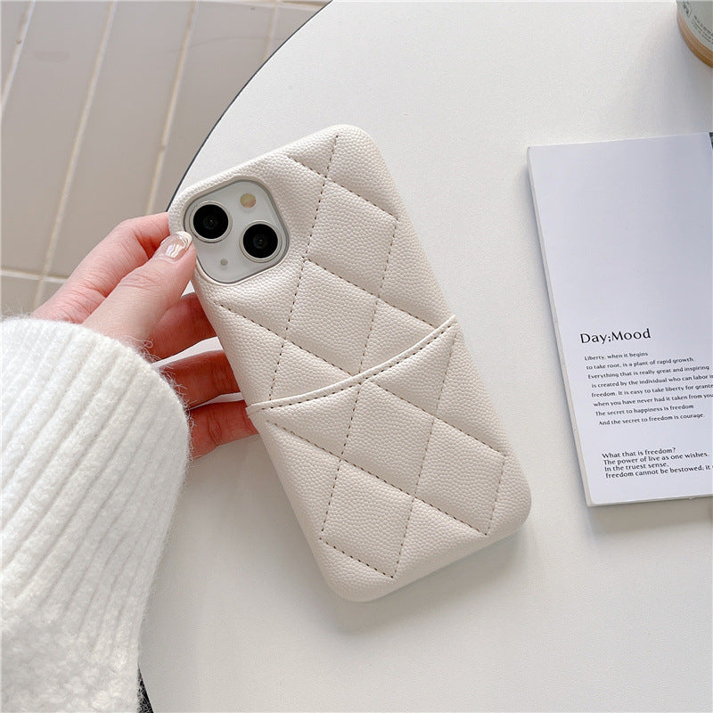 Style classique Rhombus Phone Case tridimensionnelle