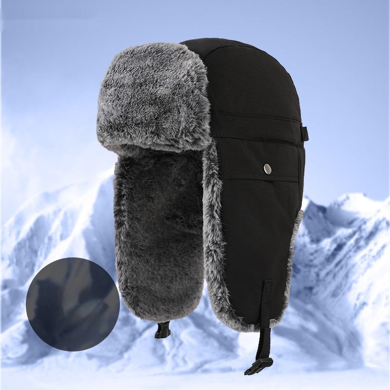 L'hiver des hommes à l'épreuve du vent protéger l'oreille en plein air Lei Feng Cap