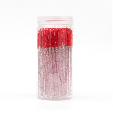 Mascara jetable en cristal en bouteille couleur spirale Tour