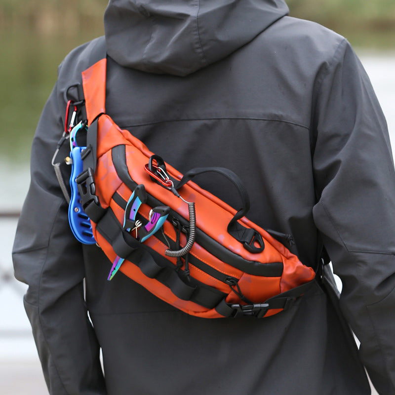 High-End Camouflage Waterproof Multifunctional Lure Waist Bag