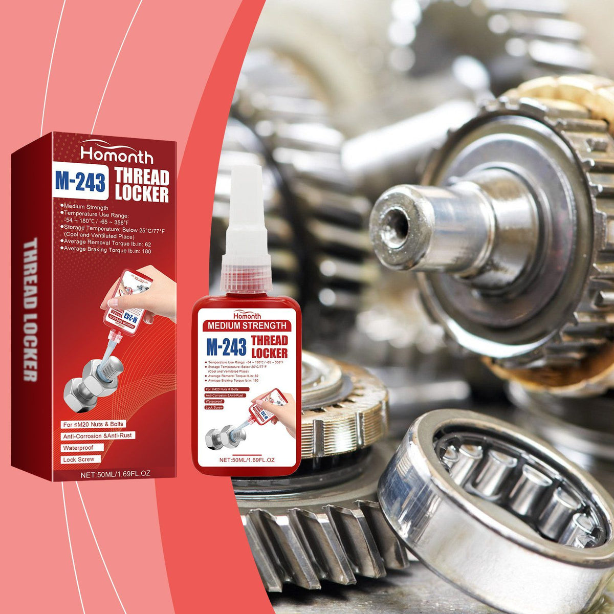 HOMONTH Automotive Thread Locker Sealant