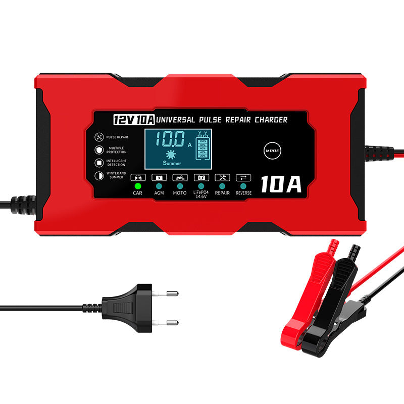 Chargeur de phosphate de fer au lithium pour batteries de moto