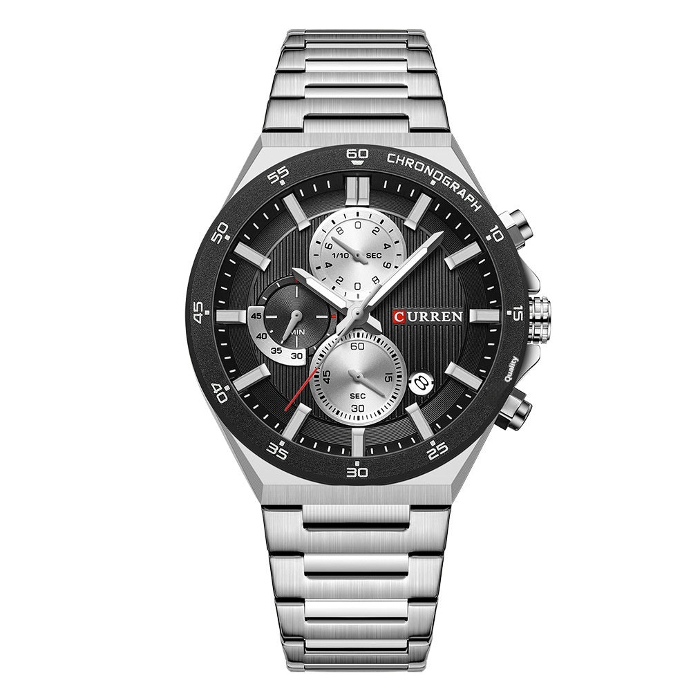 Neutre Waterproof Calendrier Hommes Business Sports Watch
