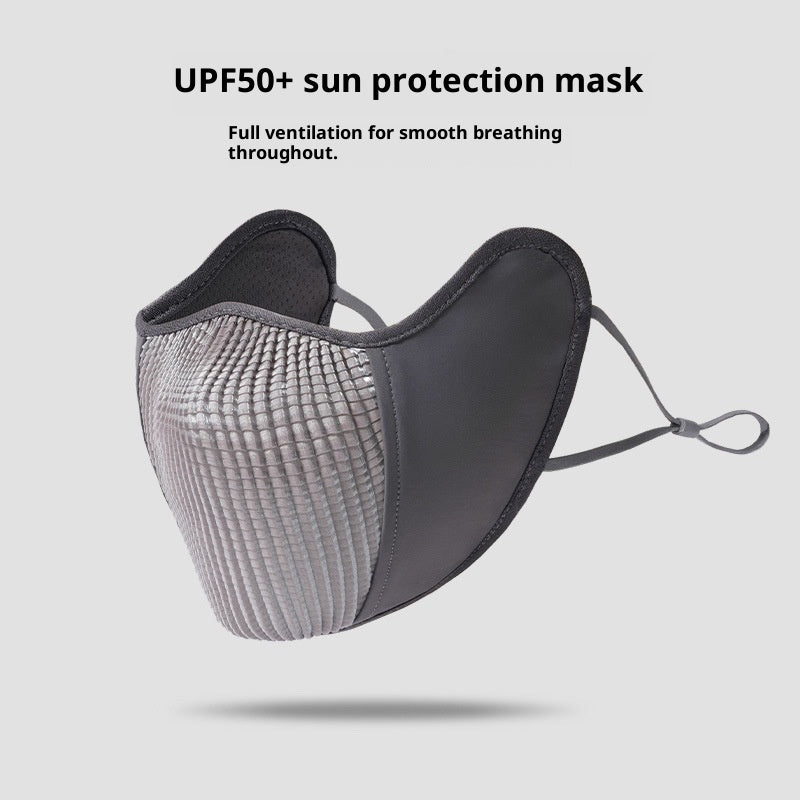 Cyclisme Masque de protection solaire unisexe de sport de plein air avec protection UV