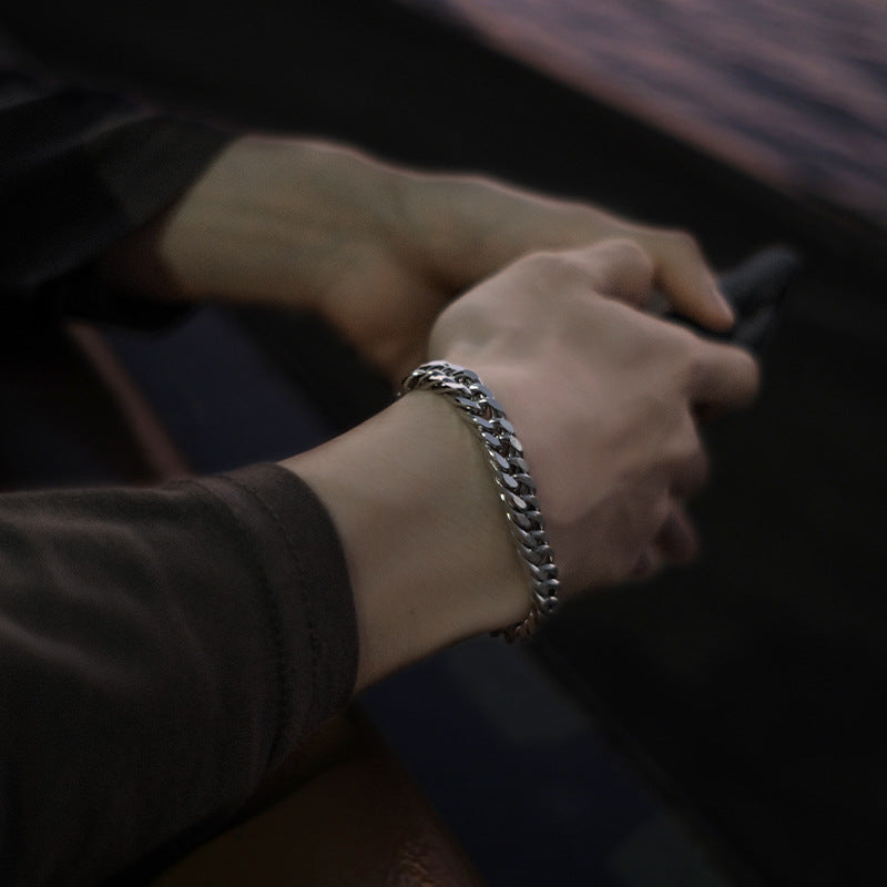 Bracelet en acier titane