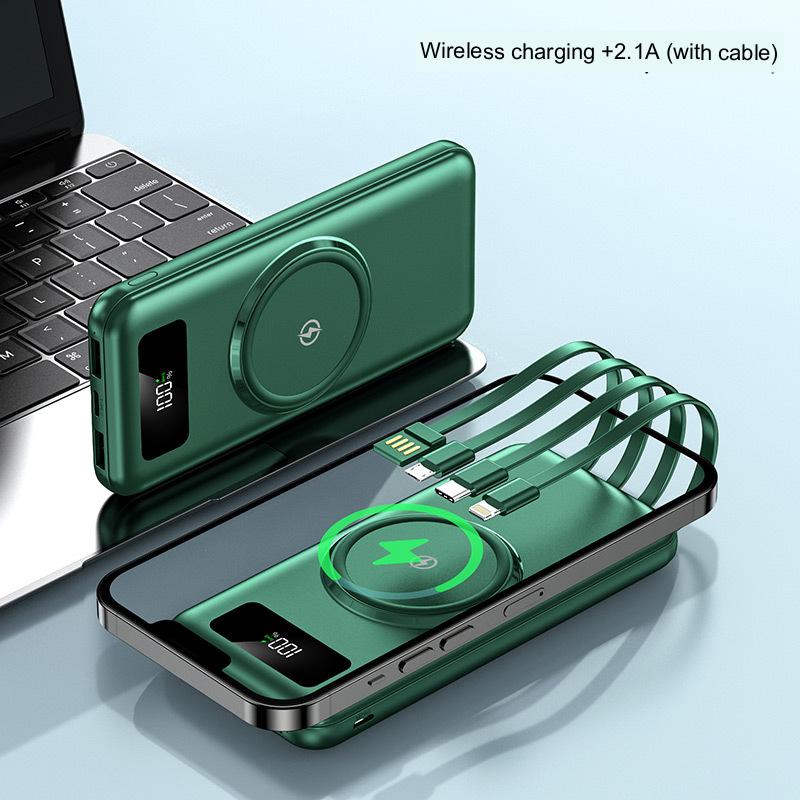 66W est livré avec 3 fils Super Fast Charge 20000mAh Power Bank Grande Puissance Mobile