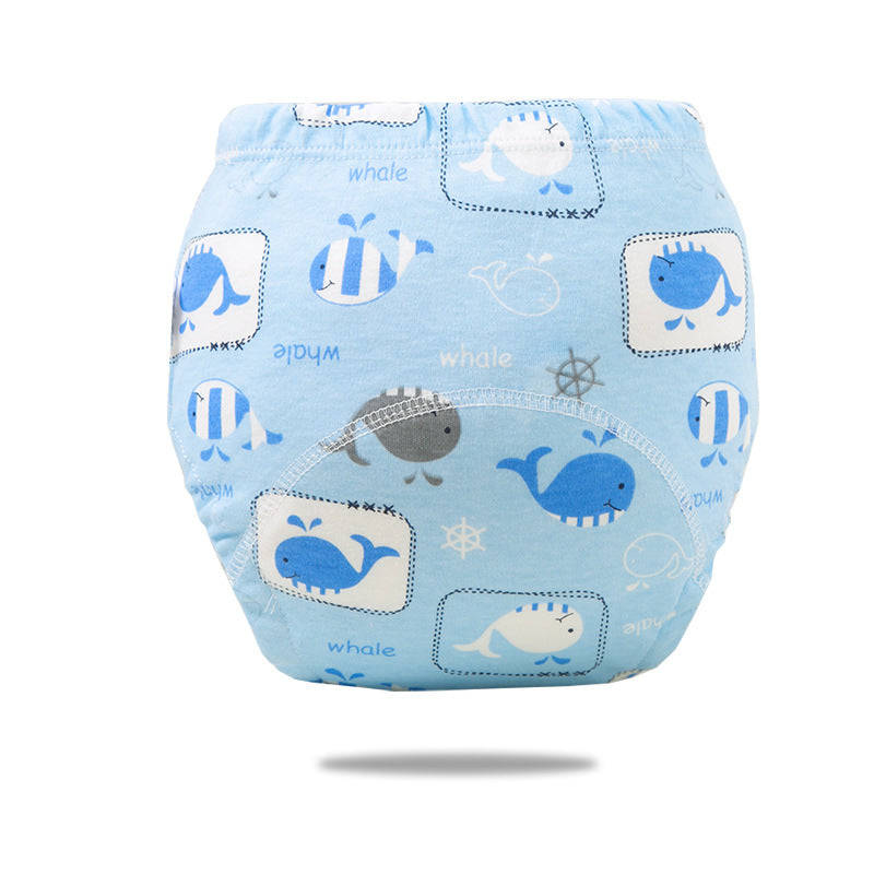 Pantalons d'entraînement de toilette bébé Pure coton imperméable Couche lavable