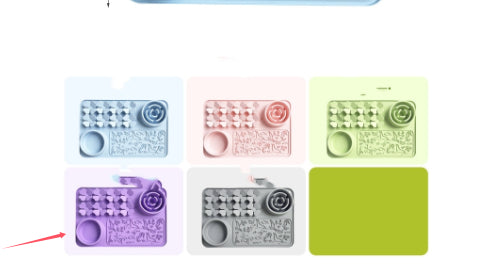 Bol de chien de qualité alimentaire en silicone